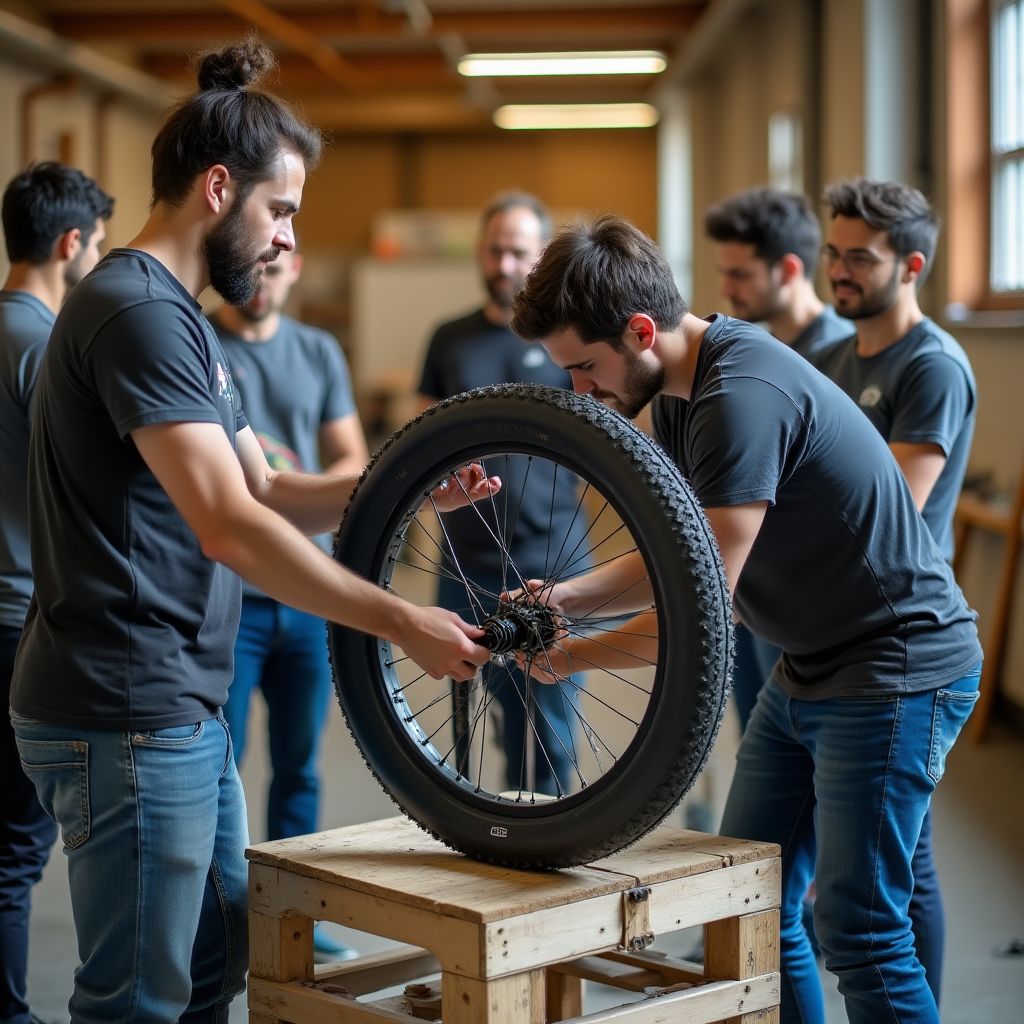 Fahrradwartungs-Workshops