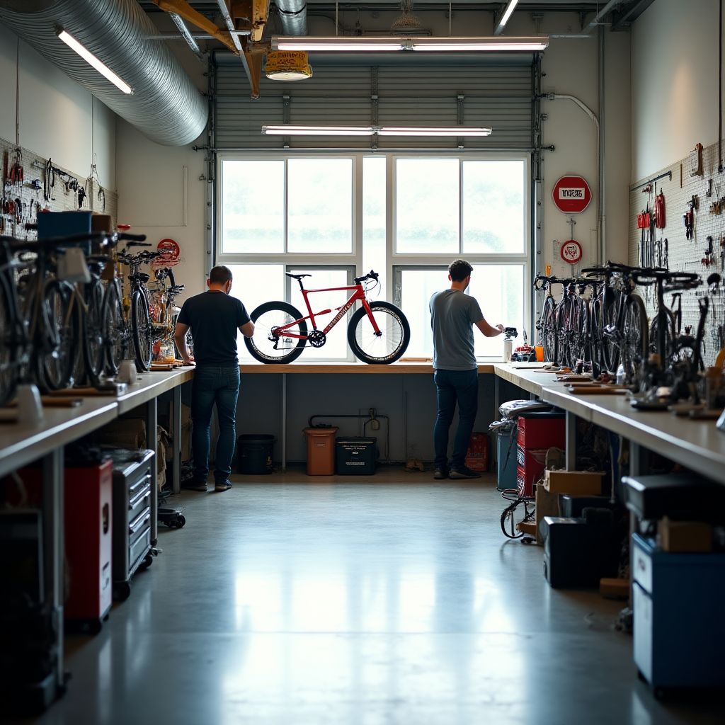 Unsere Fahrradwerkstatt